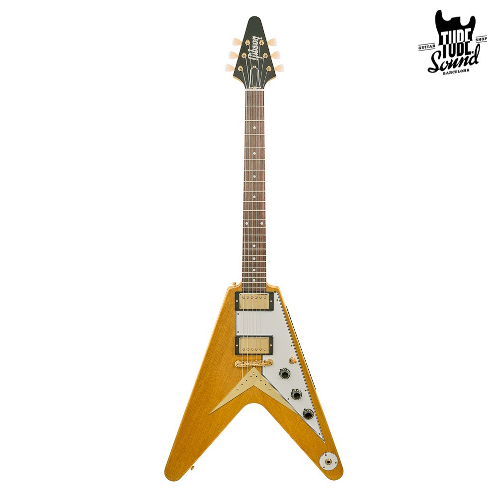 Gibson Custom Flying V 1958 Reissue WP VOS Korina - Tube Sound