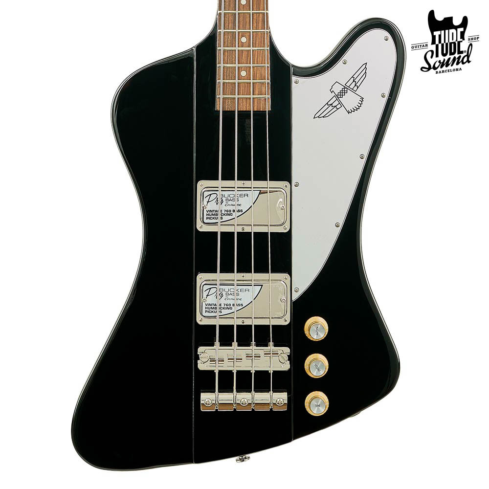 Epiphone Thunderbird 60s Bass Ebony – Tube Sound Barcelona