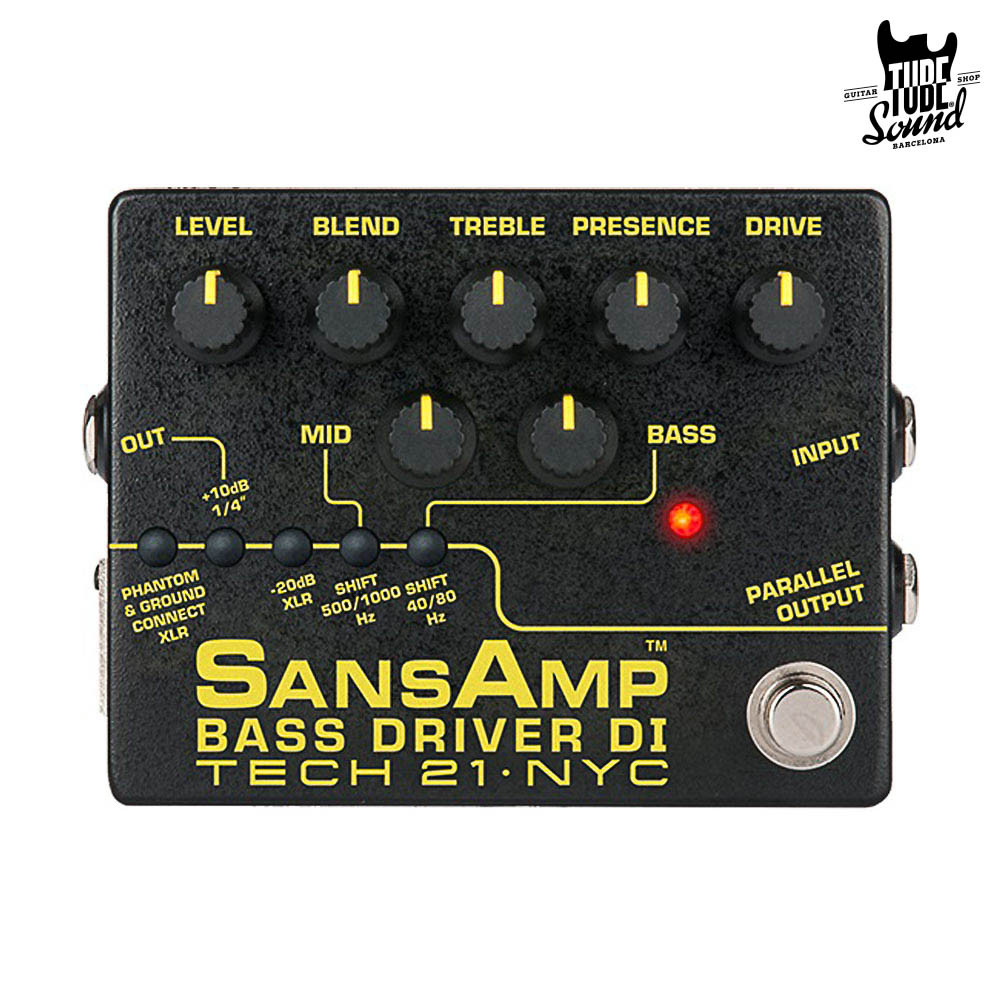 Tech 21 SansAmp Bass Driver DI V2 – Tube Sound Barcelona