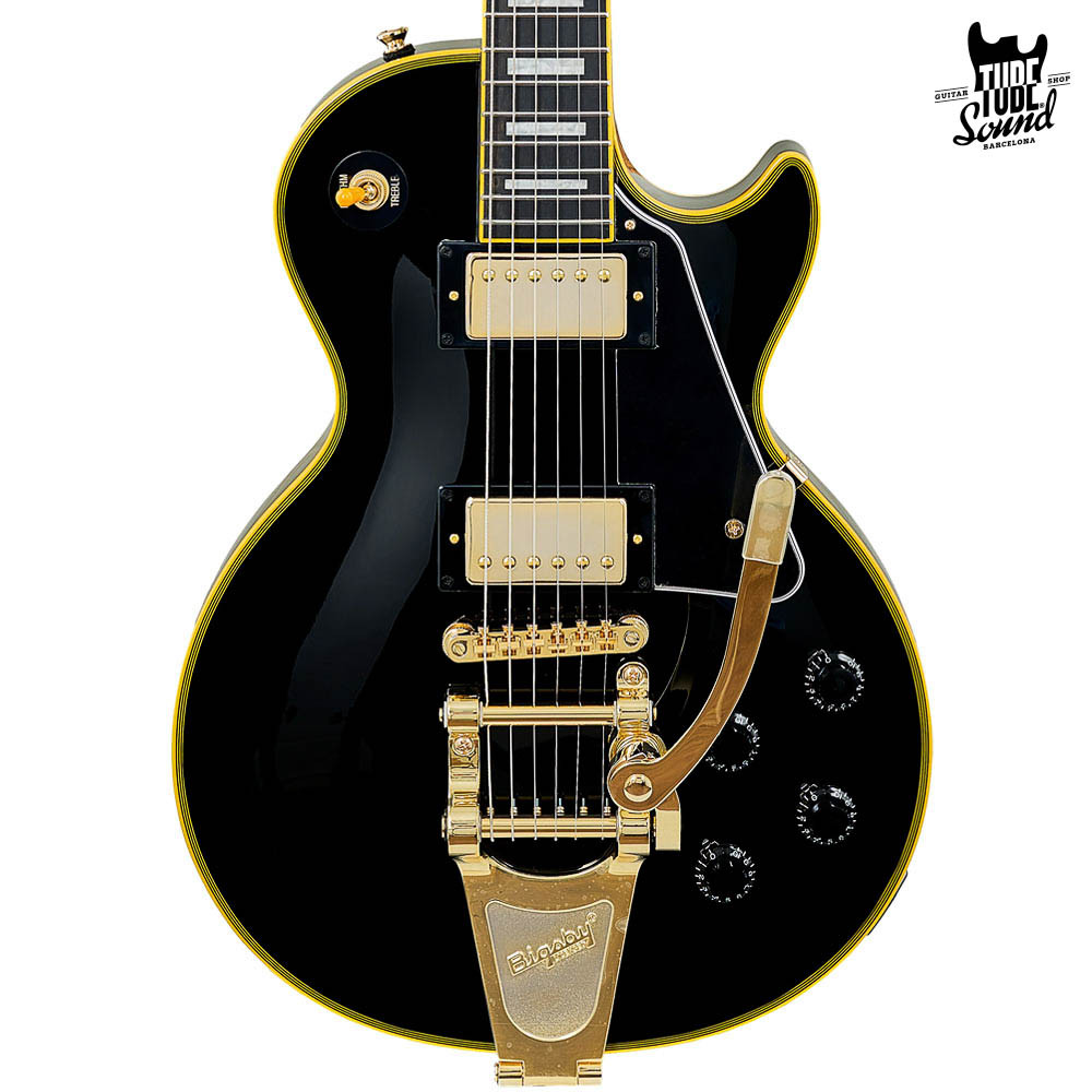 Epiphone Les Paul Custom 1959 Joe Bonamassa Antique Ebony - Tube