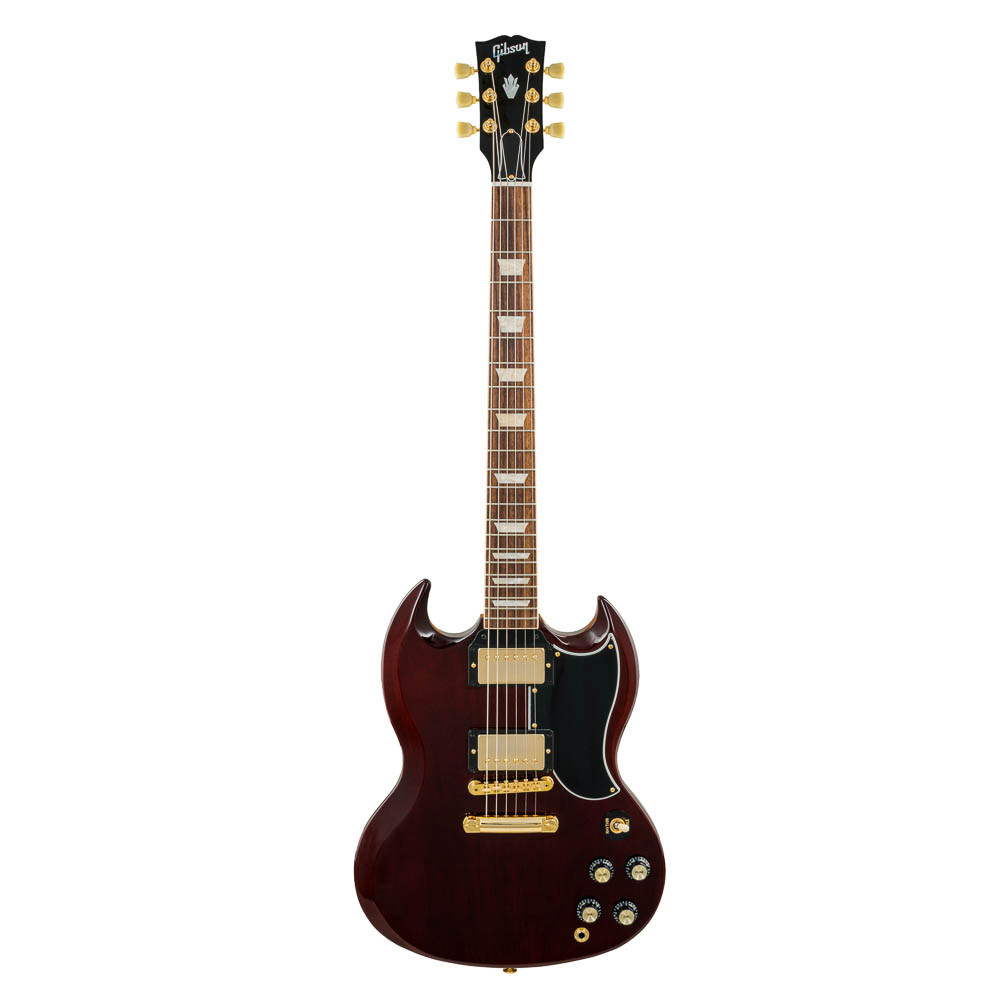 ギター Gibson SG Standard 61 with Gold Hardware Gibson SG Standard 61 Gold Hardware Aged Cherry - Tube Sound Barcelona